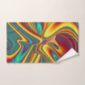 Magische zomerbloemen bad handdoek (Handdoek)