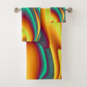 Magische zomerbloemen bad handdoek (Insitu)