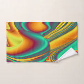 Magische zomerbloemen bad handdoek (Handdoek)