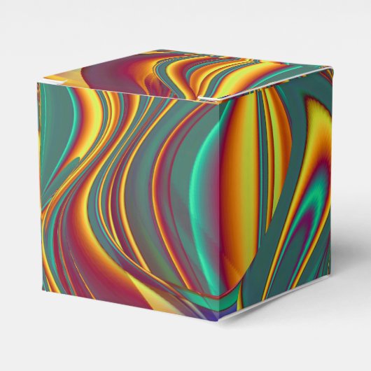 Magische zomerbloemen bedankdoosjes (Voorkant Zijde)