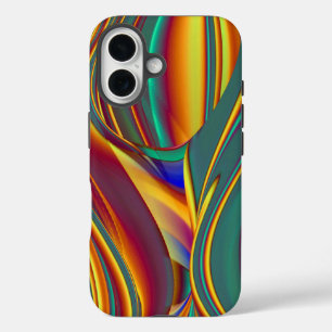 Magische zomerbloemen iPhone 16 hoesje