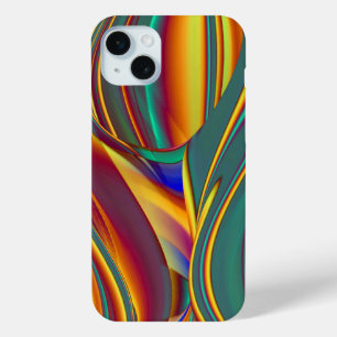 Magische zomerbloemen iPhone 15 mini hoesje