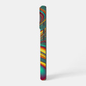 Magische zomerbloemen iPhone 16 hoesje (Linkerkant)