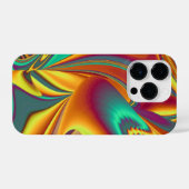 Magische zomerbloemen iPhone hoesje (Achterkant horizontaal)