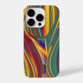 Magische zomerbloemen iPhone hoesje (Achterkant)