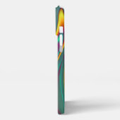 Magische zomerbloemen iPhone hoesje (Linkerkant)