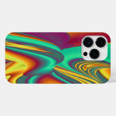 Magische zomerbloemen iPhone hoesje (Achterkant horizontaal)