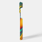 Magische zomerbloemen iPhone hoesje (Linkerkant)