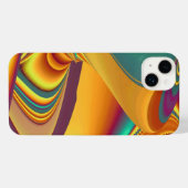 Magische zomerbloemen iPhone hoesje (Achterkant horizontaal)