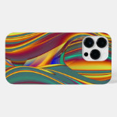 Magische zomerbloemen iPhone hoesje (Achterkant horizontaal)