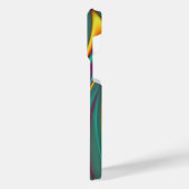 Magische zomerbloemen iPhone hoesje (Linkerkant)