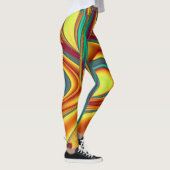 Magische zomerbloemen leggings (Rechts)