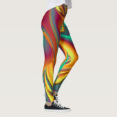 Magische zomerbloemen leggings (Rechts)