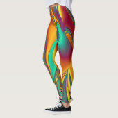 Magische zomerbloemen leggings (Links)