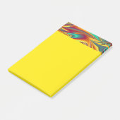Magische zomerbloemen post-it® notes (Schuin)