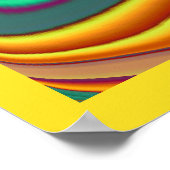 Magische zomerbloemen poster (Hoek)