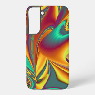 Magische zomerbloemen samsung galaxy hoesje