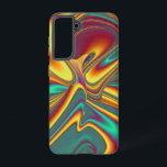 Magische zomerbloemen samsung galaxy hoesje<br><div class="desc">Spring Summer Autumn Flowers Magic,  Abstracte Fantasy Rainbow Art - Digitaal werk van Krisi ArtKSZP ~~ Meer Producten >> In Shop FantasyRainbow >>> Flower Magic 2</div>