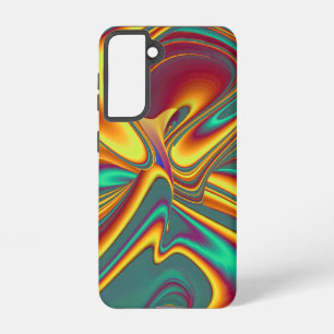 Magische zomerbloemen samsung galaxy hoesje