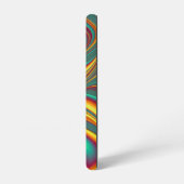 Magische zomerbloemen samsung galaxy hoesje (Linkerkant)