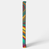 Magische zomerbloemen samsung galaxy hoesje (Linkerkant)