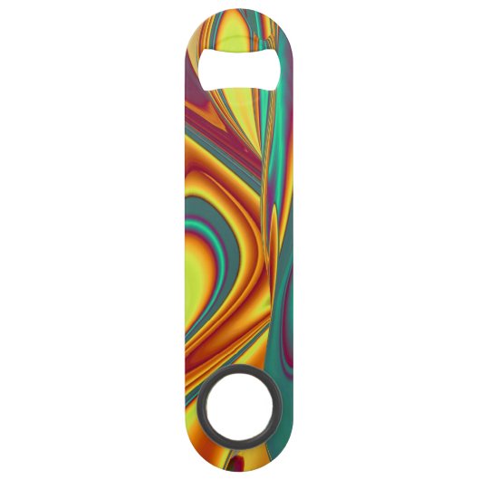 Magische zomerbloemen speed flessenopener (Voorkant)