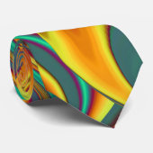 Magische zomerbloemen stropdas (Opgerold)