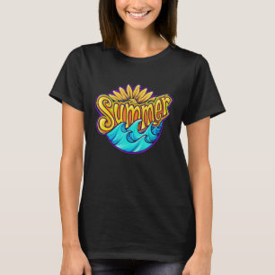 Magische zomerseizoenen Hallo zomerbehoefte Vitami T-shirt