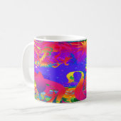 Magische zomertuin koffiemok (Voorkant links)