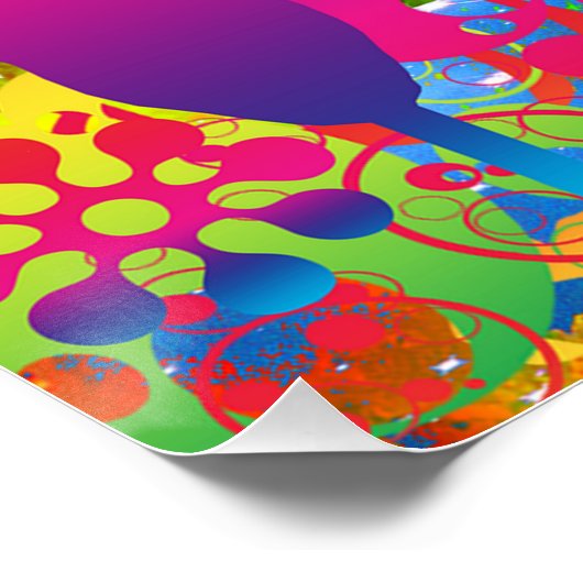 Magische zomertuin perfect poster (Hoek)