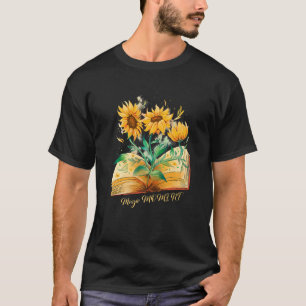 Magische zonnebloemen t-shirt