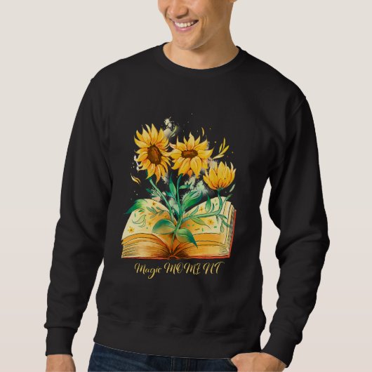 Magische Zonnebloemen Trui (Voorkant)