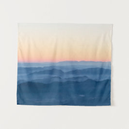Magische zonsonderende lagen wandkleed
