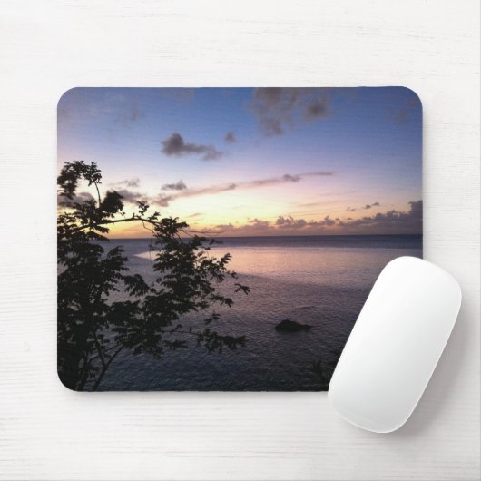 Magische zonsondergang muismat (Met muis)