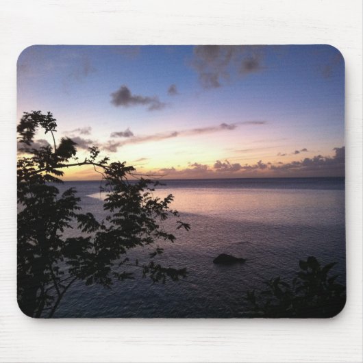 Magische zonsondergang muismat (Voorkant)