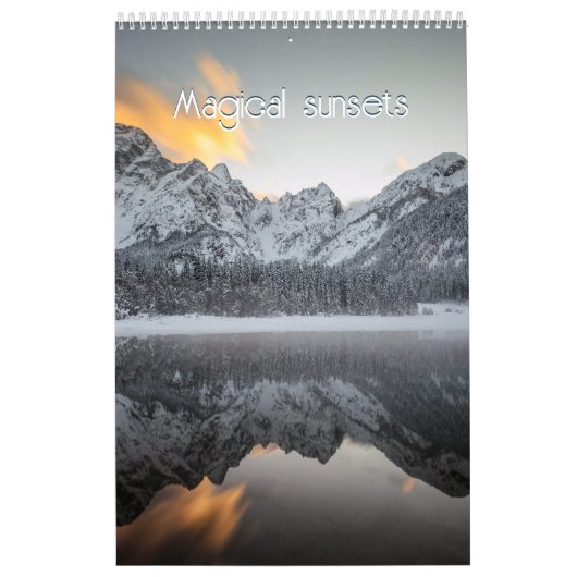 Magische zonsondergangen v3 kalender 2023 (Hoes)
