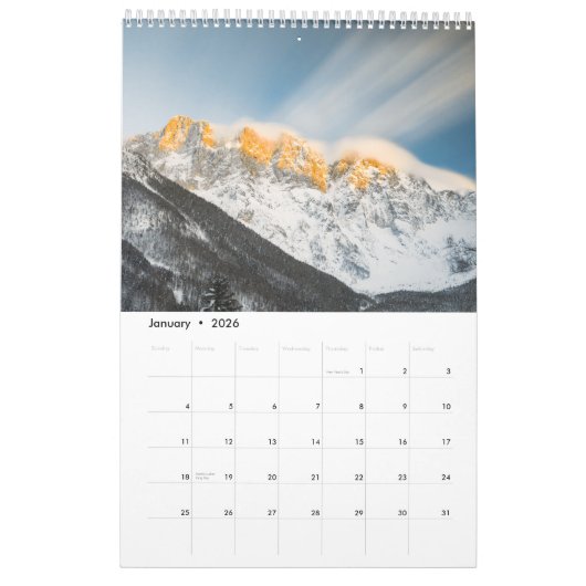 Magische zonsondergangen v3 kalender 2023 (Jan 2026)