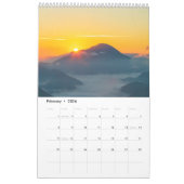 Magische zonsopgangen landschapsfotokalender kalender (Feb 2026)