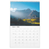 Magische zonsopgangen landschapsfotokalender kalender (Mar 2026)