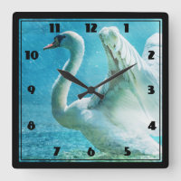 Magische zwaan tijdens een zomerdouche