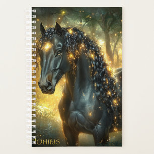 magische zwarte hengst planner