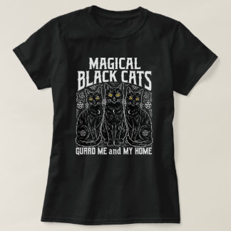Magische Zwarte Katten T-shirt