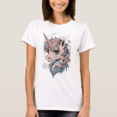 Magisches Einhorn mit Sternenglanz T-shirt (Voorkant)