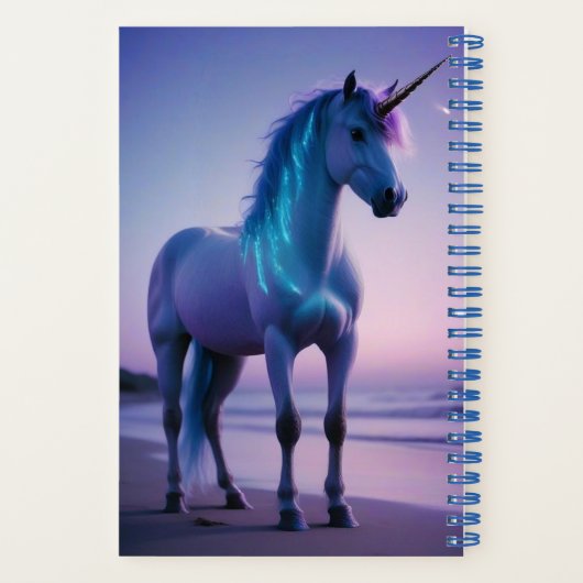 magisches Einhorn Notizbuch Notitieboek (Achterkant)