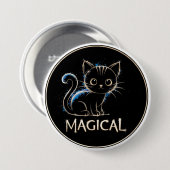 Magisches Kätzchen Ronde Button 7,6 Cm (Voorkant /achterkant)