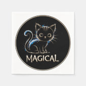 Magisches Kätzchen Servet (Voorkant)