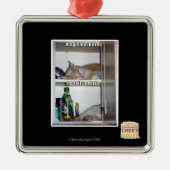 Magishun Kitteh Metalen Ornament (Voorkant)