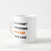 magister voor latijns leraar , geweldige koffiemok (Voorkant links)