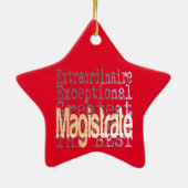 Magistrate Extraordinaire Keramisch Ornament (Achterkant)