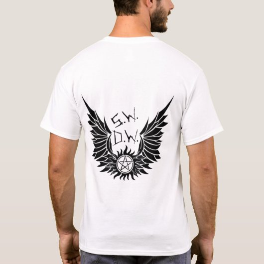 Maglietta a maniche corte unisex Supernatural  T-shirt (Achterkant)